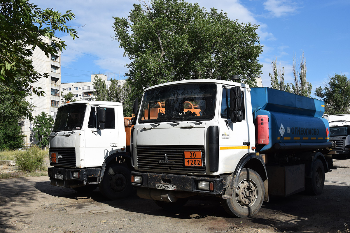 Волгоградская область, № Н 152 КМ 134 — МАЗ-5337A2