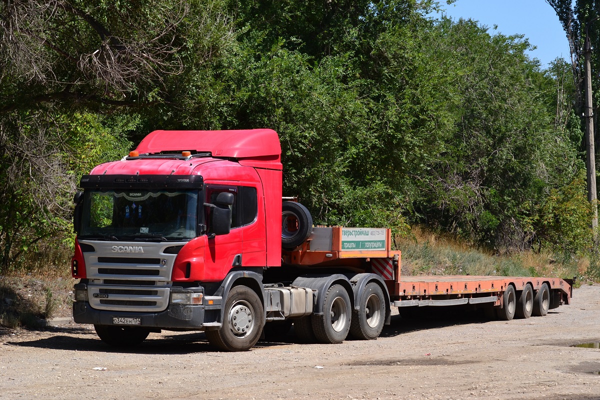Волгоградская область, № О 342 ЕН 134 — Scania ('2004) P380