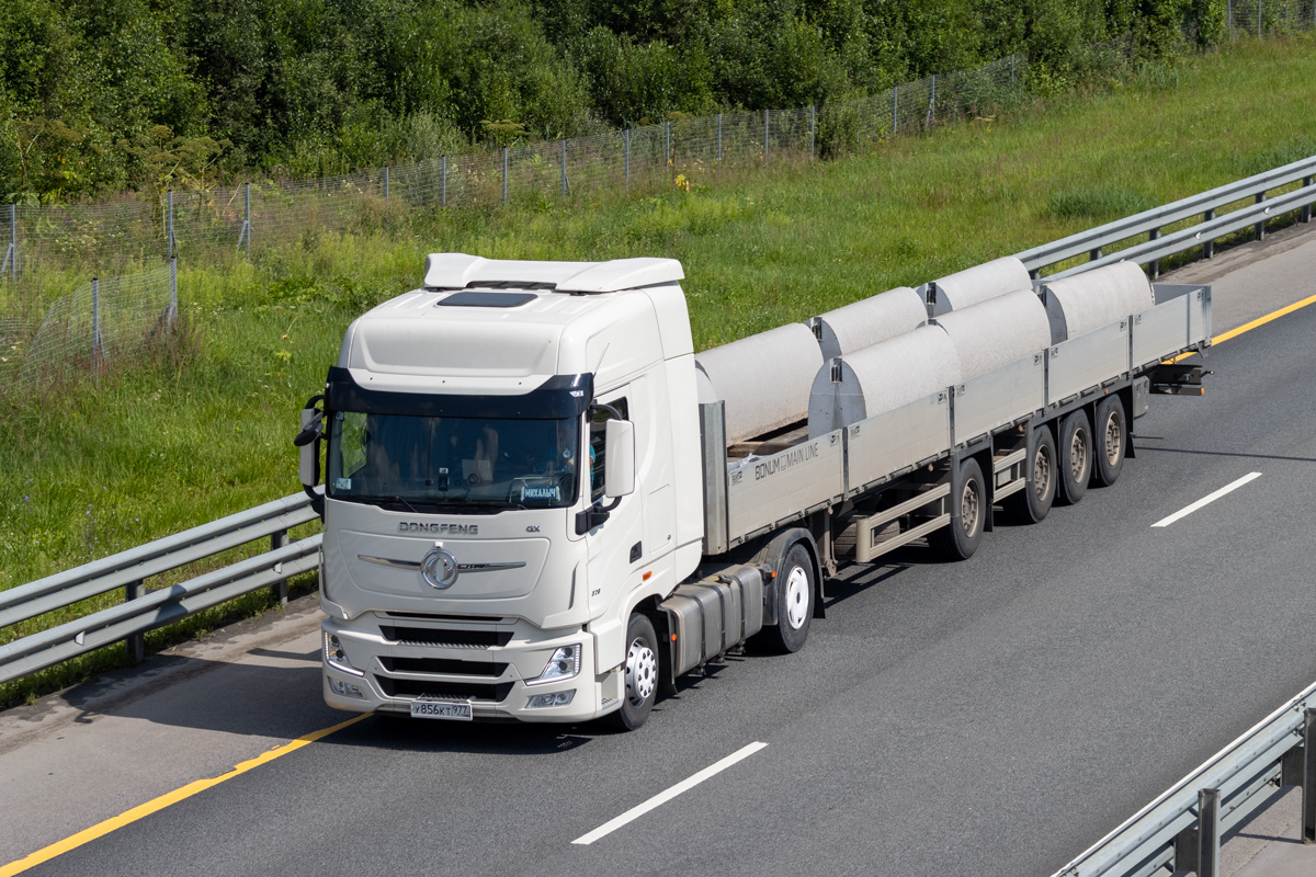 Москва, № У 856 КТ 977 — Dongfeng GX DFH4180