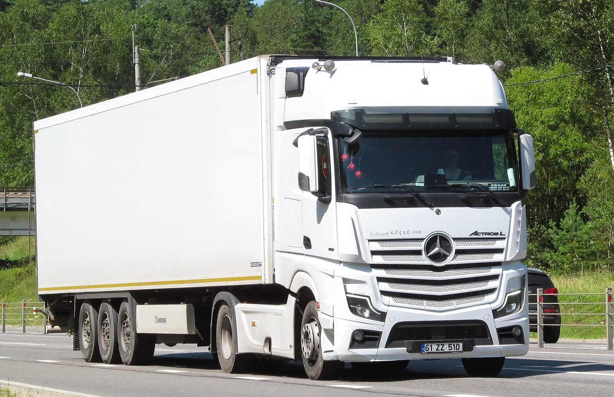 Турция, № 61 ZZ 510 — Mercedes-Benz Actros ('2018) 1851