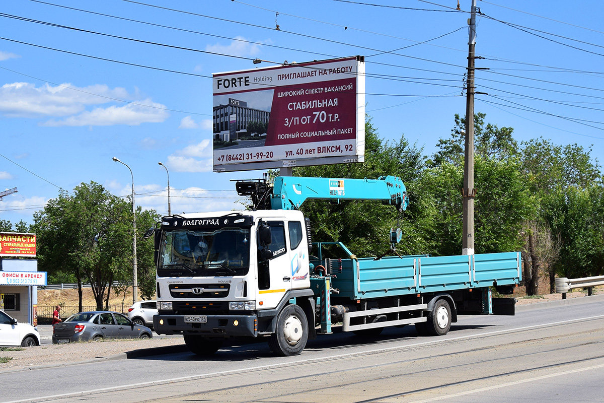Волгоградская область, № К 548 РК 134 — Daewoo Novus