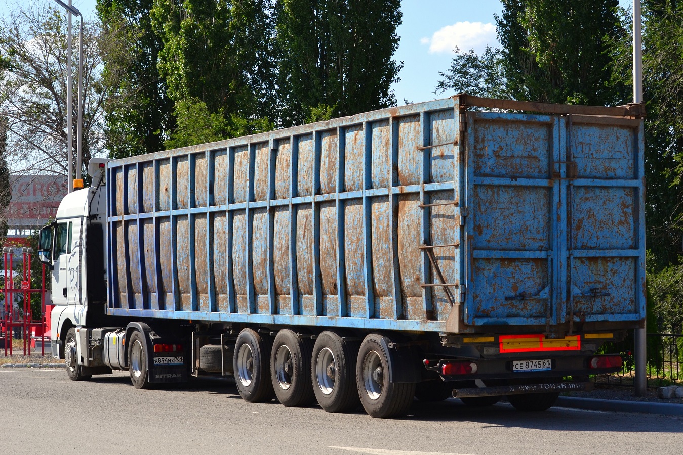 Волгоградская область, № СЕ 8745 61 — Тонар-9989