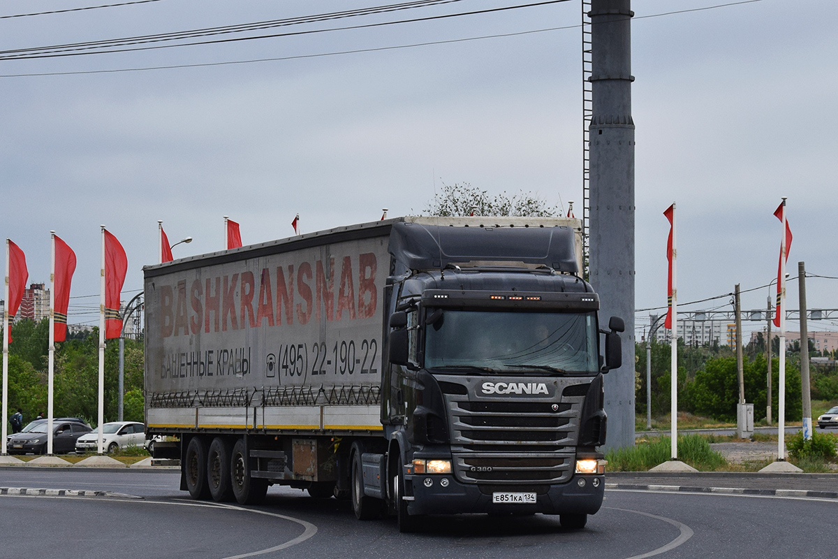 Волгоградская область, № Е 851 КА 134 — Scania ('2009) G380