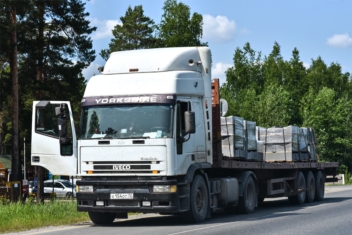 Тюменская область, № Х 154 ОТ 72 — IVECO EuroTech
