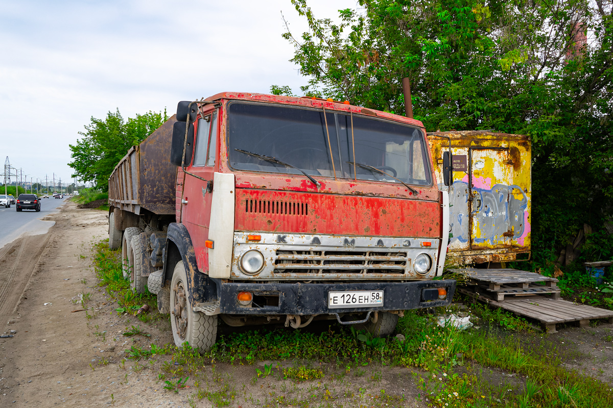 Пензенская область, № Е 126 ЕН 58 — КамАЗ-5410