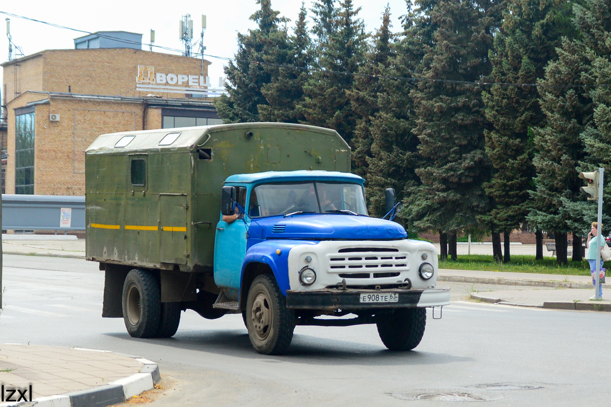 Самарская область, № Е 908 ТЕ 63 — ЗИЛ-130 (общая модель)