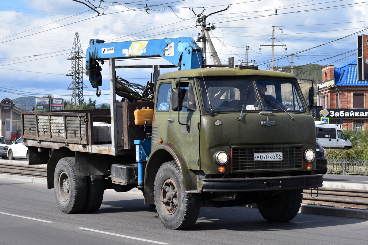 Бурятия, № Р 070 КО 03 — МАЗ-5334