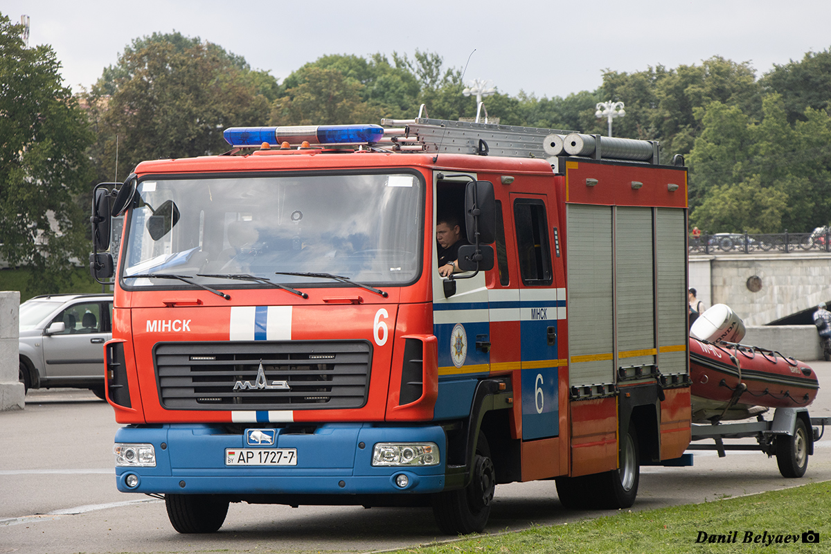 Минск, № АР 1727-7 — МАЗ-4371P2