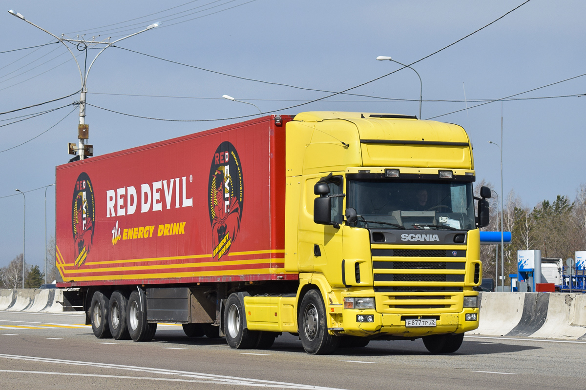Алтайский край, № Е 877 ТР 22 — Scania ('1996) R124L