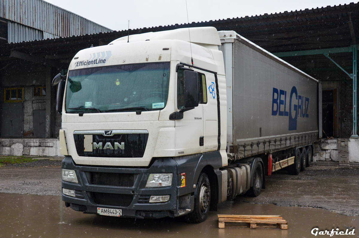 Витебская область, № АМ 8443-2 — MAN TGX ('2007) 18.440