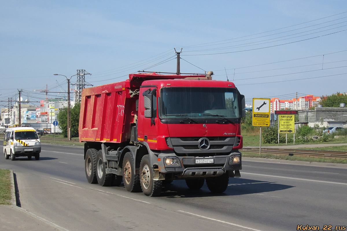 Алтайский край, № А 302 ВО 122 — Mercedes-Benz Actros '09 4141 [Z9M]