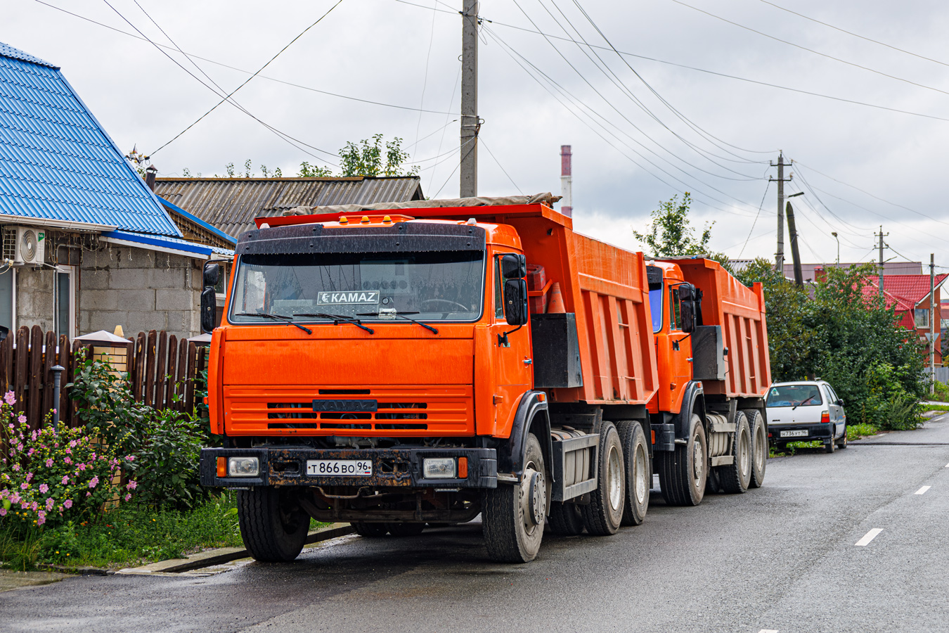 Свердловская область, № Т 866 ВО 96 — КамАЗ-65115-13 [65115N]