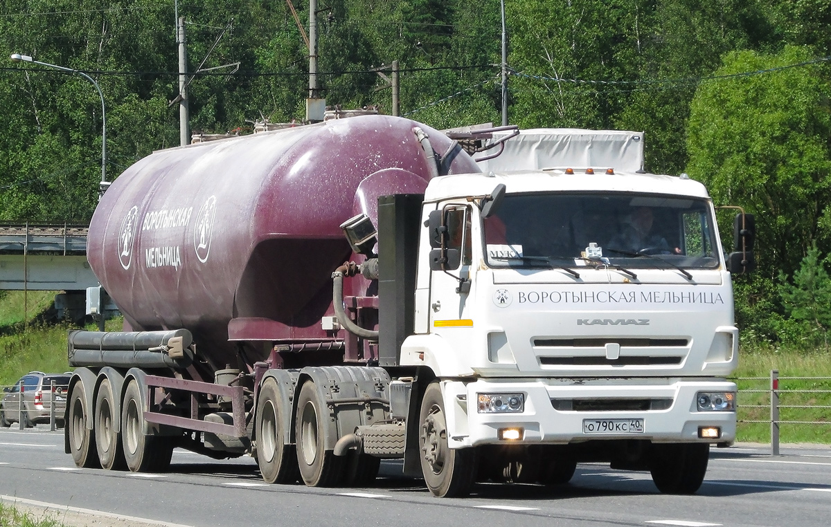 Калужская область, № О 790 КС 40 — КамАЗ-65116-32