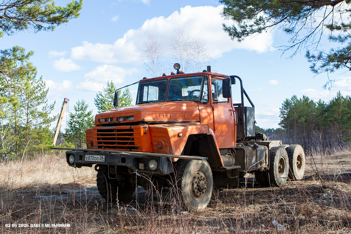Амурская область, № Е 870 ОО 28 — КрАЗ-64372