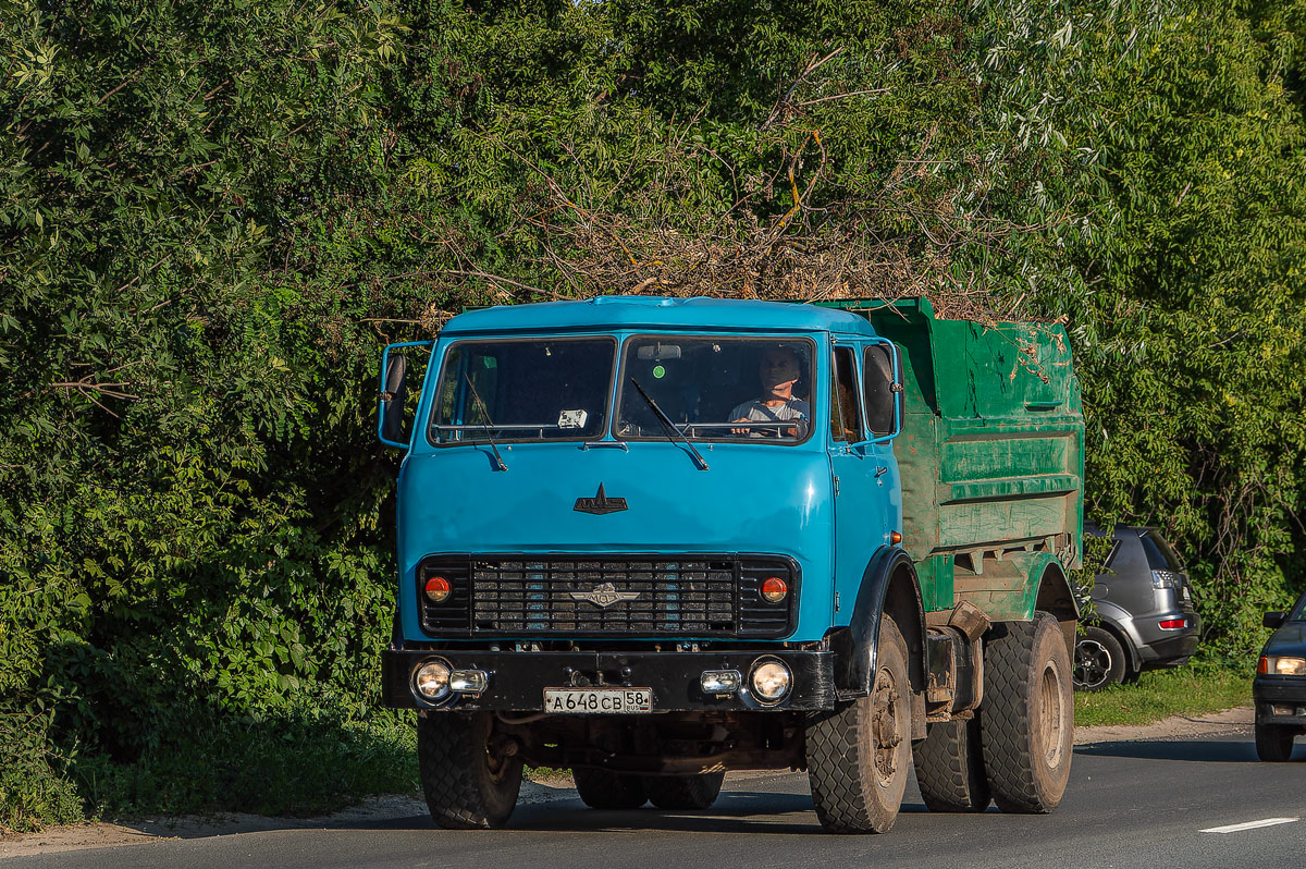 Пензенская область, № А 648 СВ 58 — МАЗ-5549