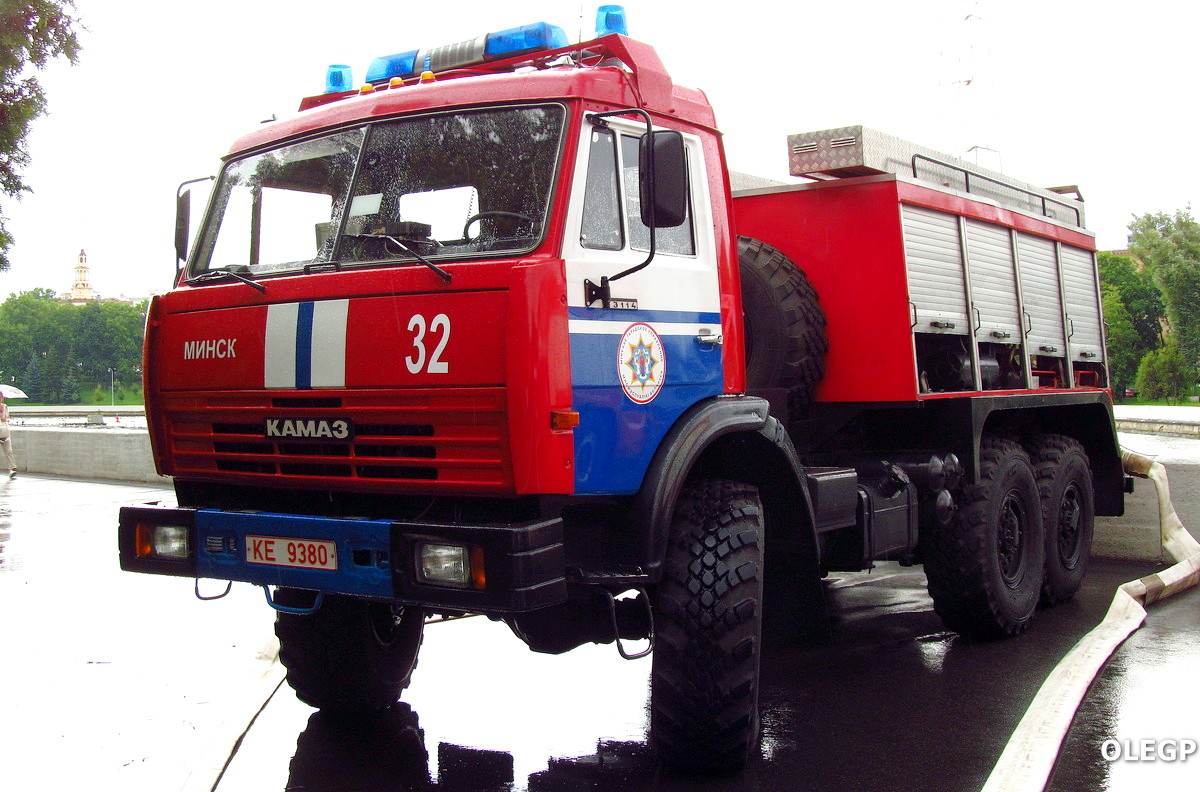 Минск, № КЕ 9380 — КамАЗ-43114 (общая модель)