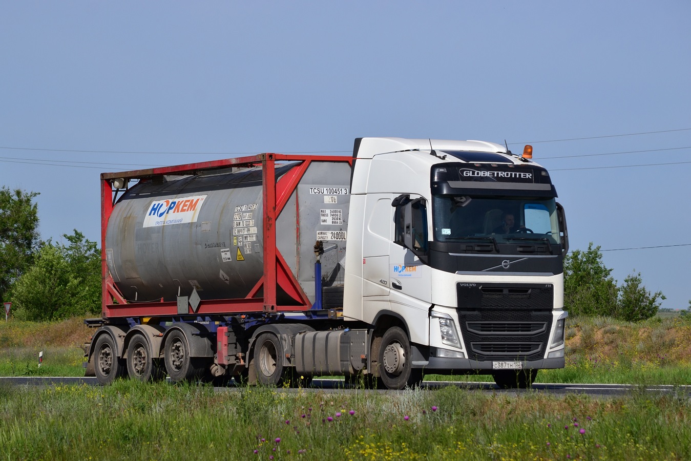 Нижегородская область, № С 387 ТН 152 — Volvo ('2012) FH.420 [X9P]