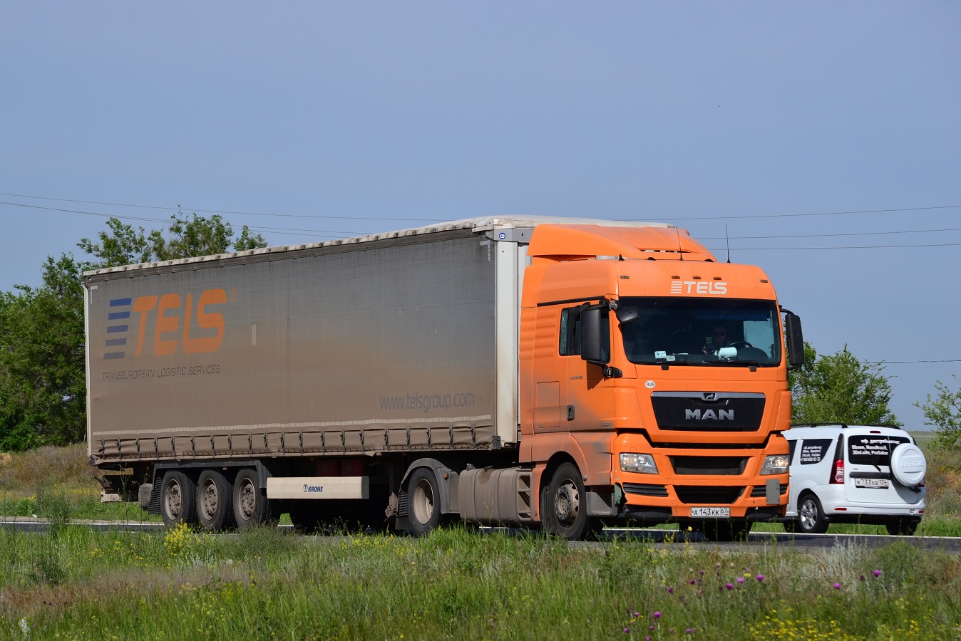 Смоленская область, № А 143 КК 67 — MAN TGX ('2007) 18.480