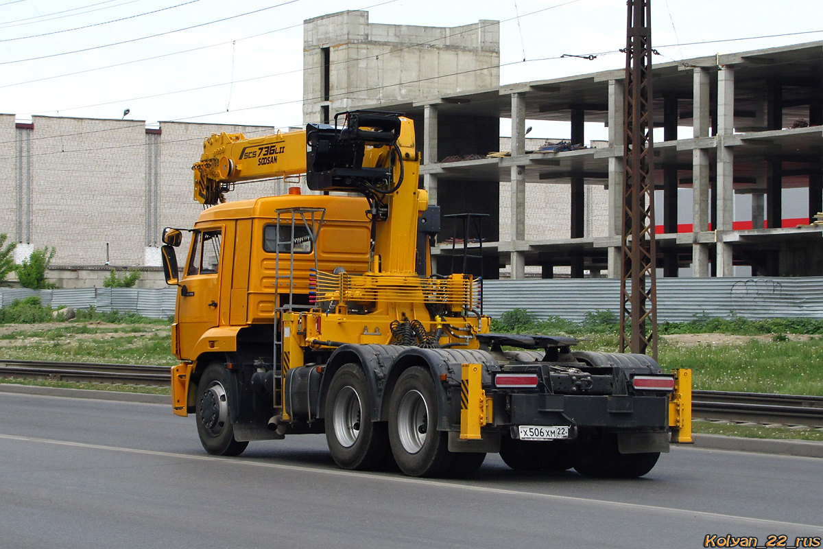Алтайский край, № Х 506 ХМ 22 — КамАЗ-65116-A5(48)