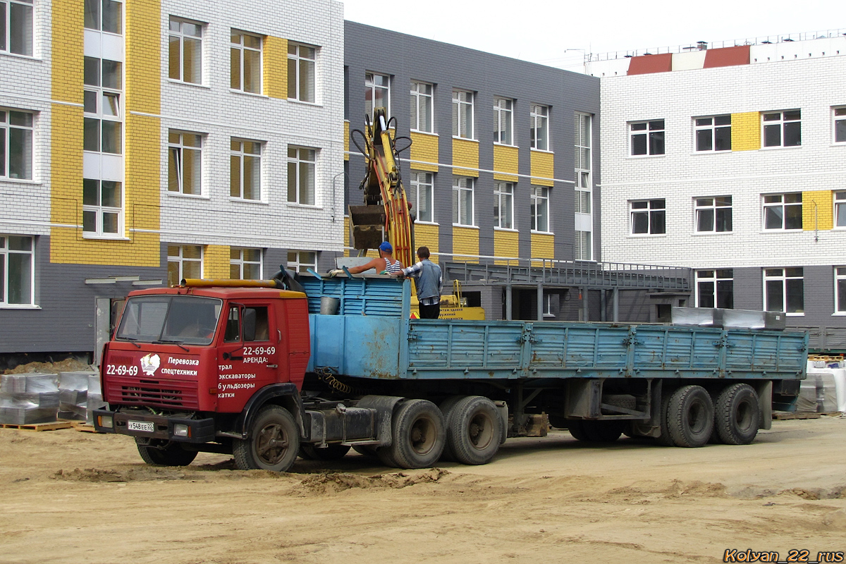 Алтайский край, № У 548 ЕЕ 22 — КамАЗ-5410