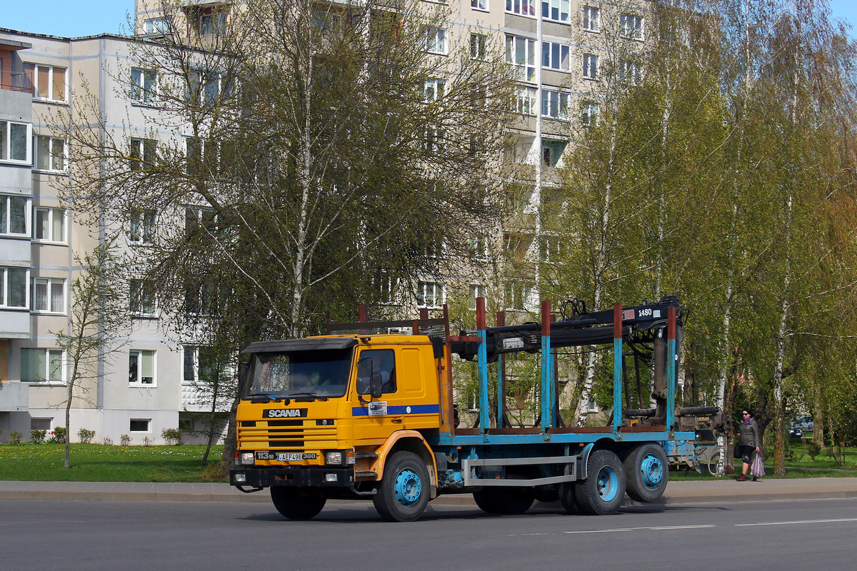 Литва, № AEF 498 — Scania (II) P113M
