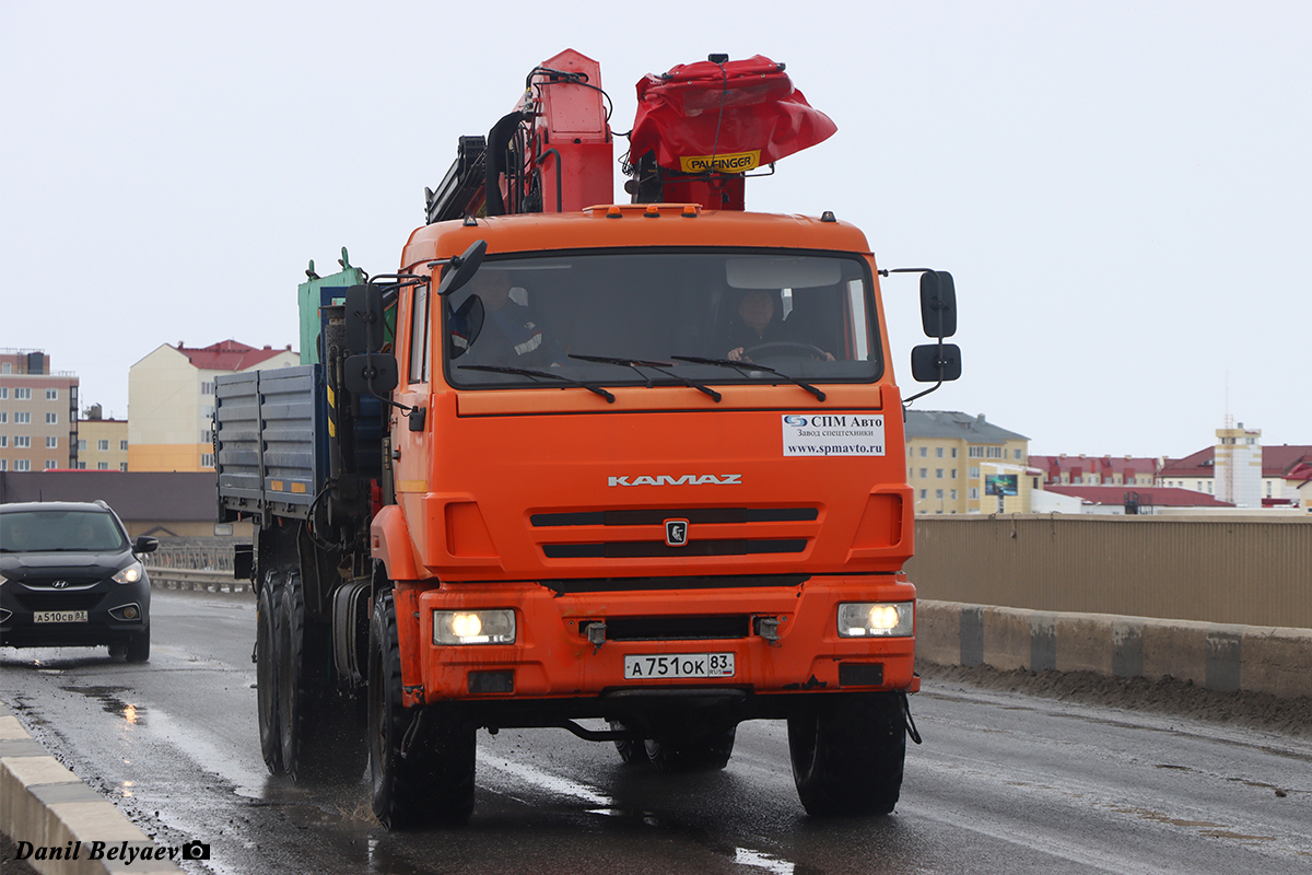 Ненецкий автономный округ, № А 751 ОК 83 — КамАЗ-43118 (общая модель)
