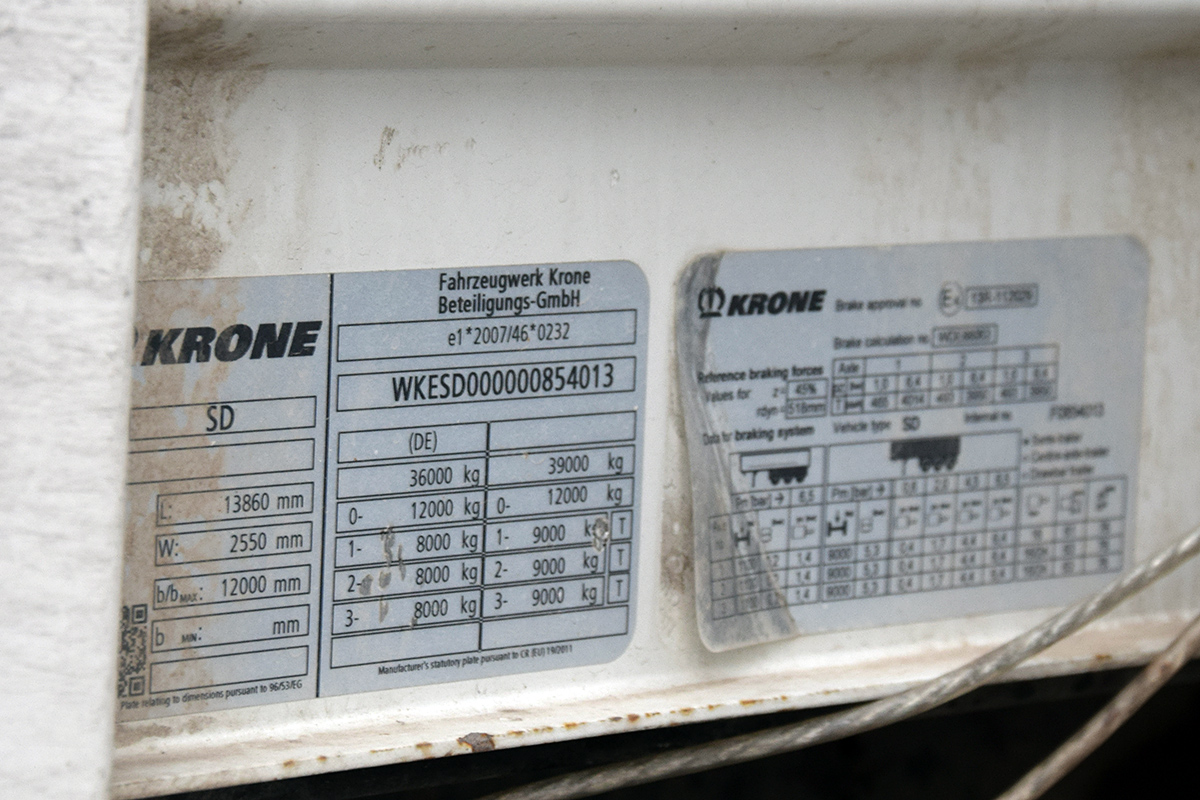 Волгоградская область, № ЕК 0591 34 — Krone SDP 27 Profi Liner / SDP 24