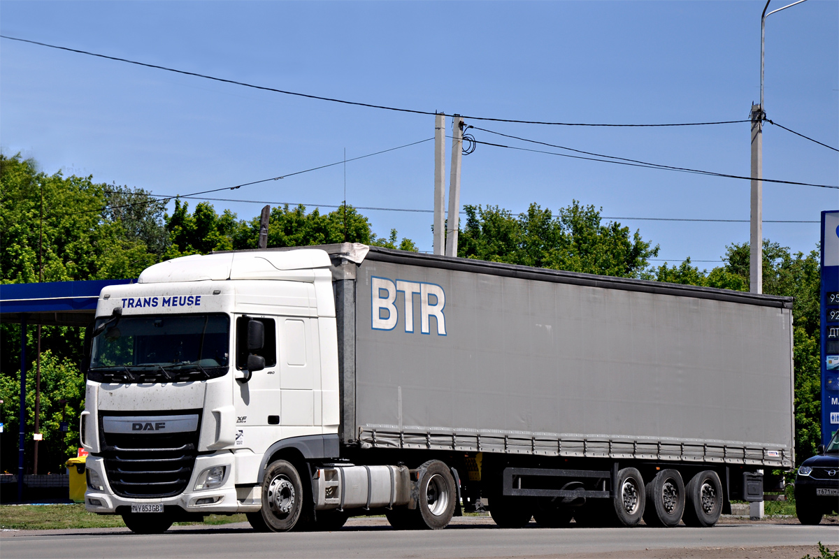 Узбекистан, № 70 Y 853 GB — DAF XF Euro6 FT