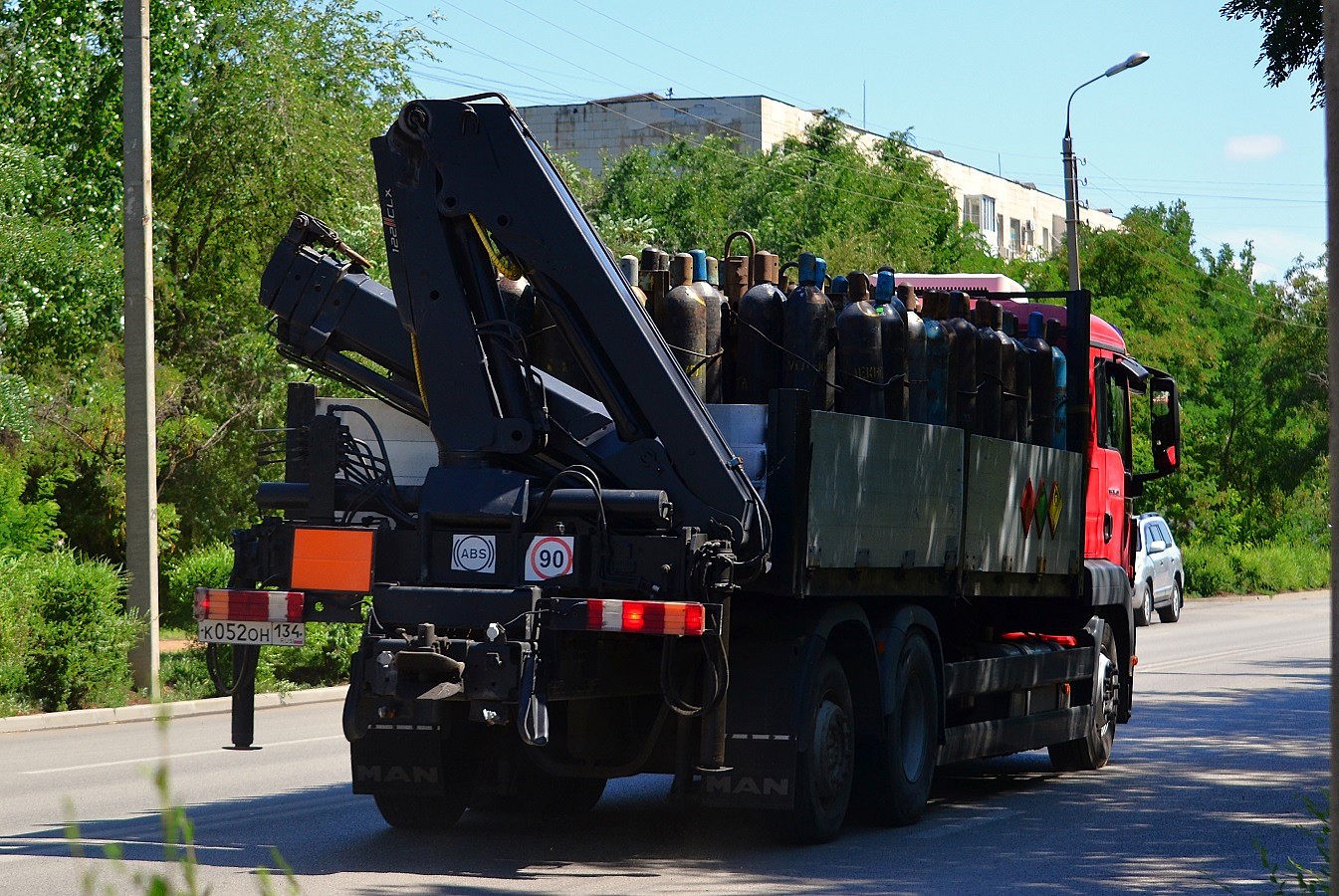 Волгоградская область, № К 052 ОН 134 — MAN TGS 26.400