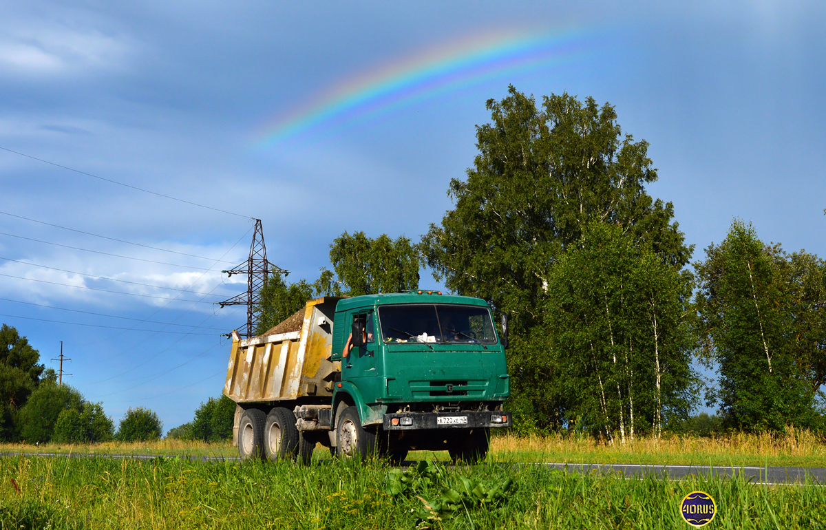 Калужская область, № А 720 ХЕ 40 — КамАЗ-5410