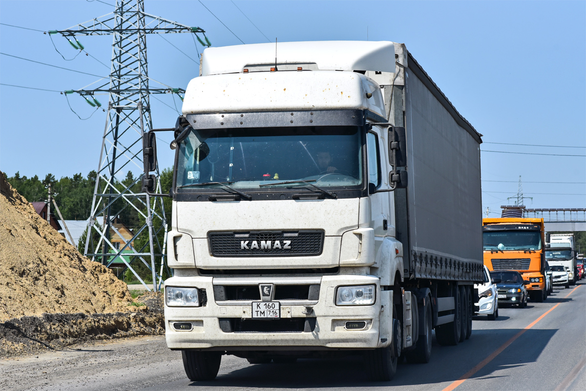 Татарстан, № К 160 ТМ 716 — КамАЗ-5490-S5(87)