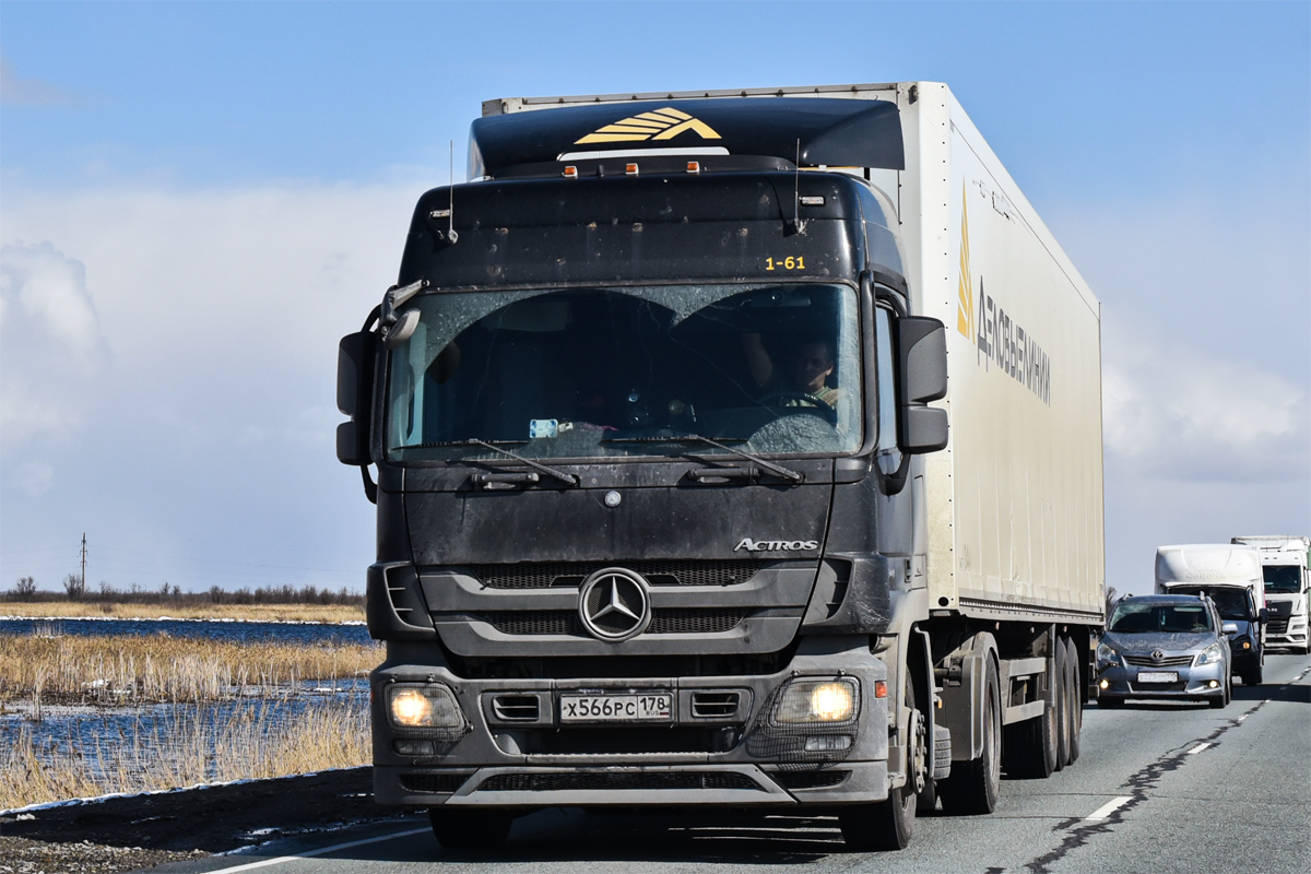 Ростовская область, № Х 566 РС 178 — Mercedes-Benz Actros ('2009)