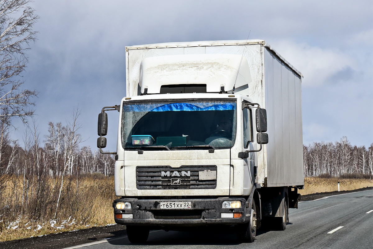 Алтайский край, № Т 651 ХХ 22 — MAN TGL 12.210
