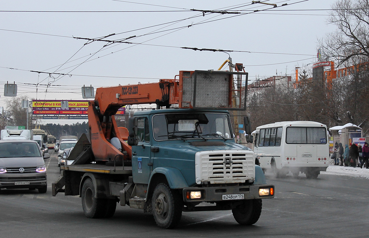 Челябинская область, № В 248 ОР 174 — ЗИЛ-432932