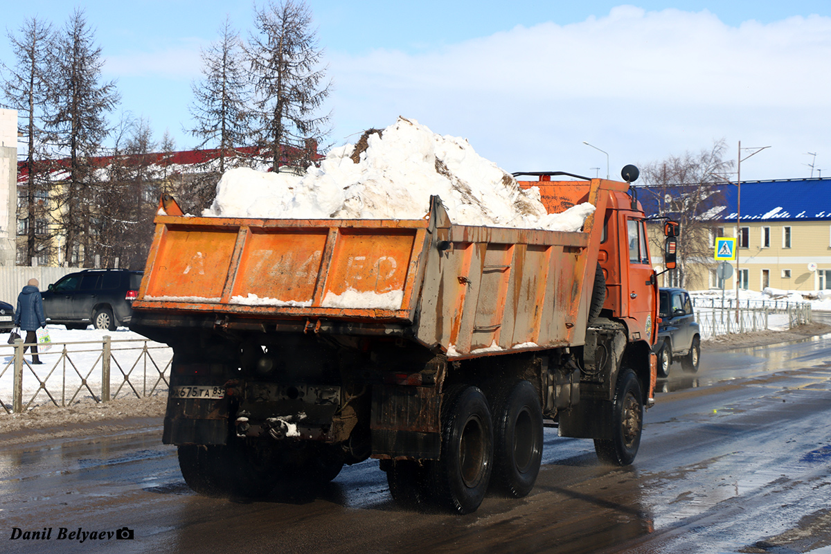 Ненецкий автономный округ, № А 675 ТА 83 — КамАЗ-65111 [651110]