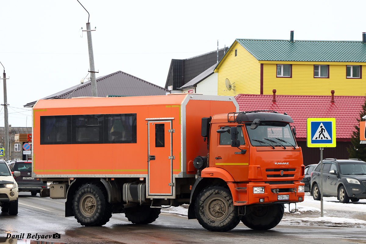 Санкт-Петербург, № Р 318 РО 198 — КамАЗ-43502-D5(66)