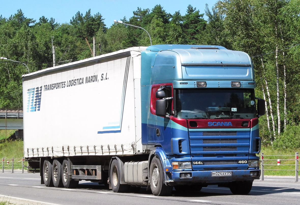 Белгородская область, № М 024 АХ 31 — Scania ('1996) R144L