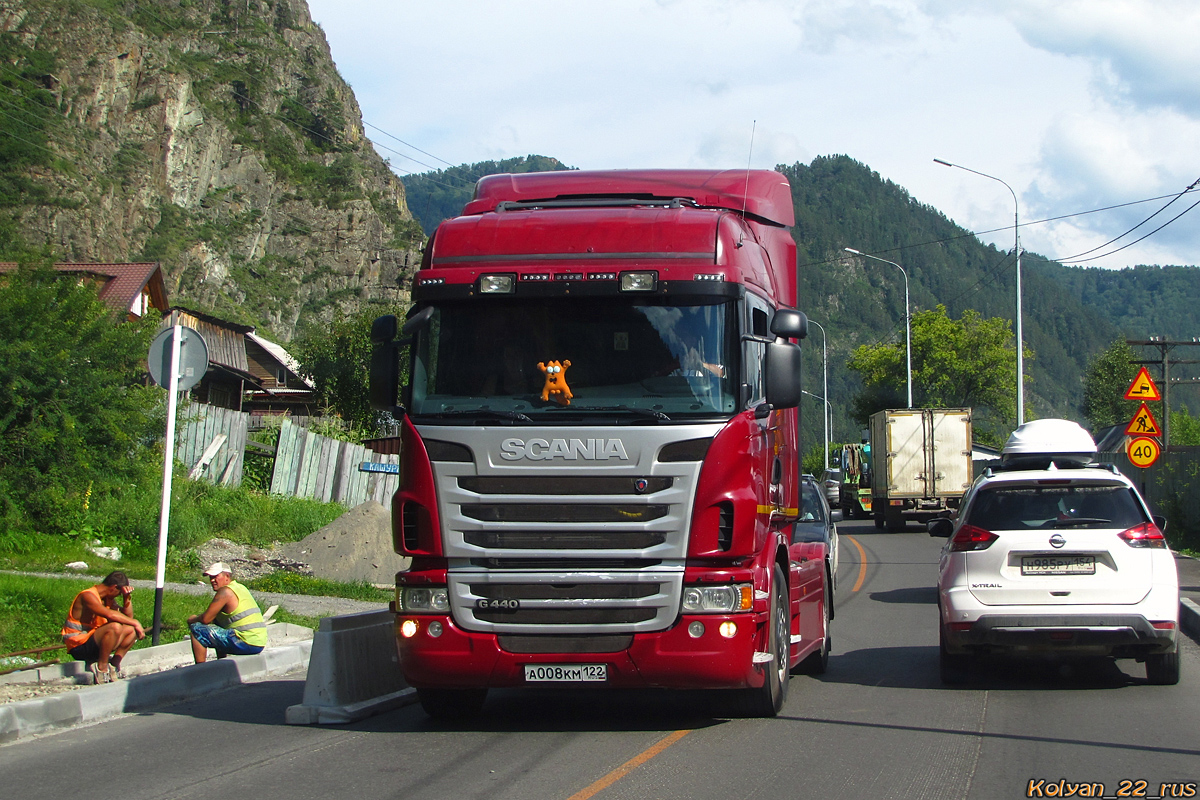 Алтайский край, № А 008 КМ 122 — Scania ('2009) G440