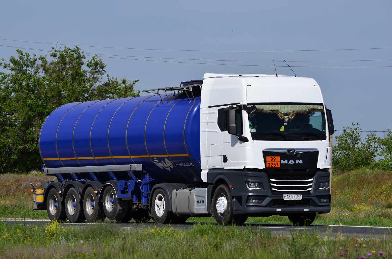 Самарская область, № М 154 ЕЕ 763 — MAN TGX ('2020) 18.510