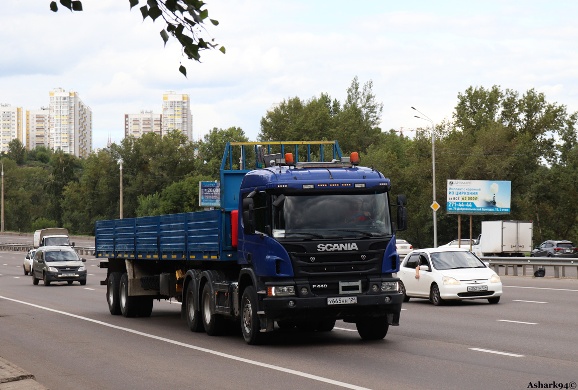 Красноярский край, № У 665 НН 124 — Scania ('2011) P440