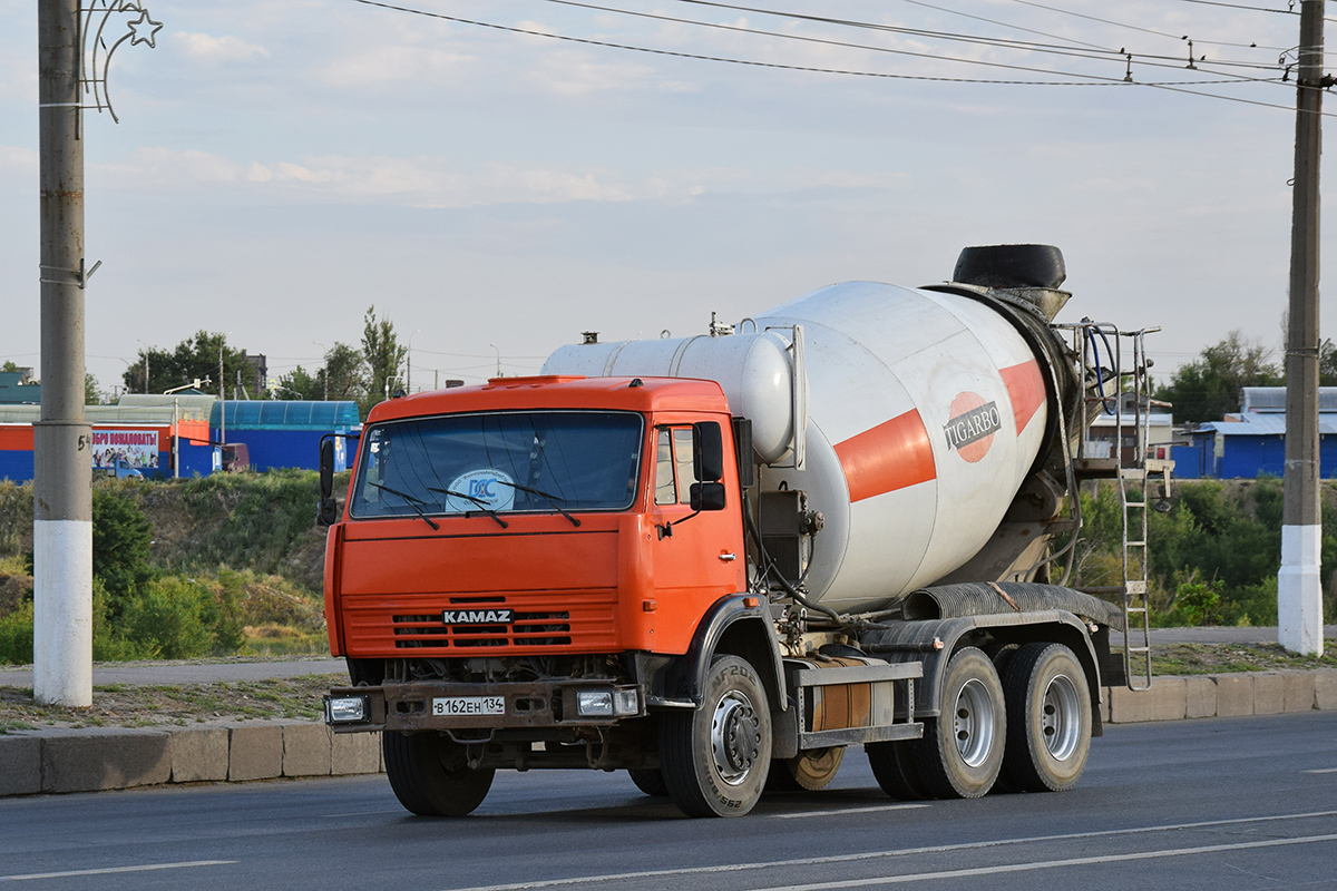 Волгоградская область, № В 162 ЕН 134 — КамАЗ-65115-62