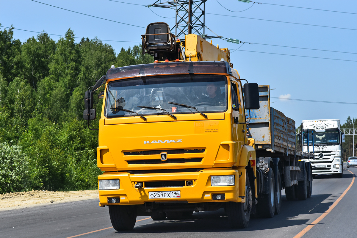 Свердловская область, № О 259 РХ 196 — КамАЗ-65116-A5(48)