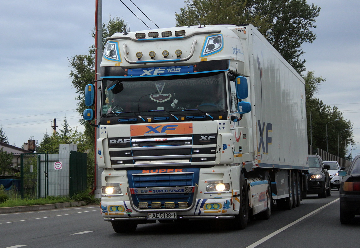 Брестская область, № АЕ 5138-1 — DAF XF95 FT