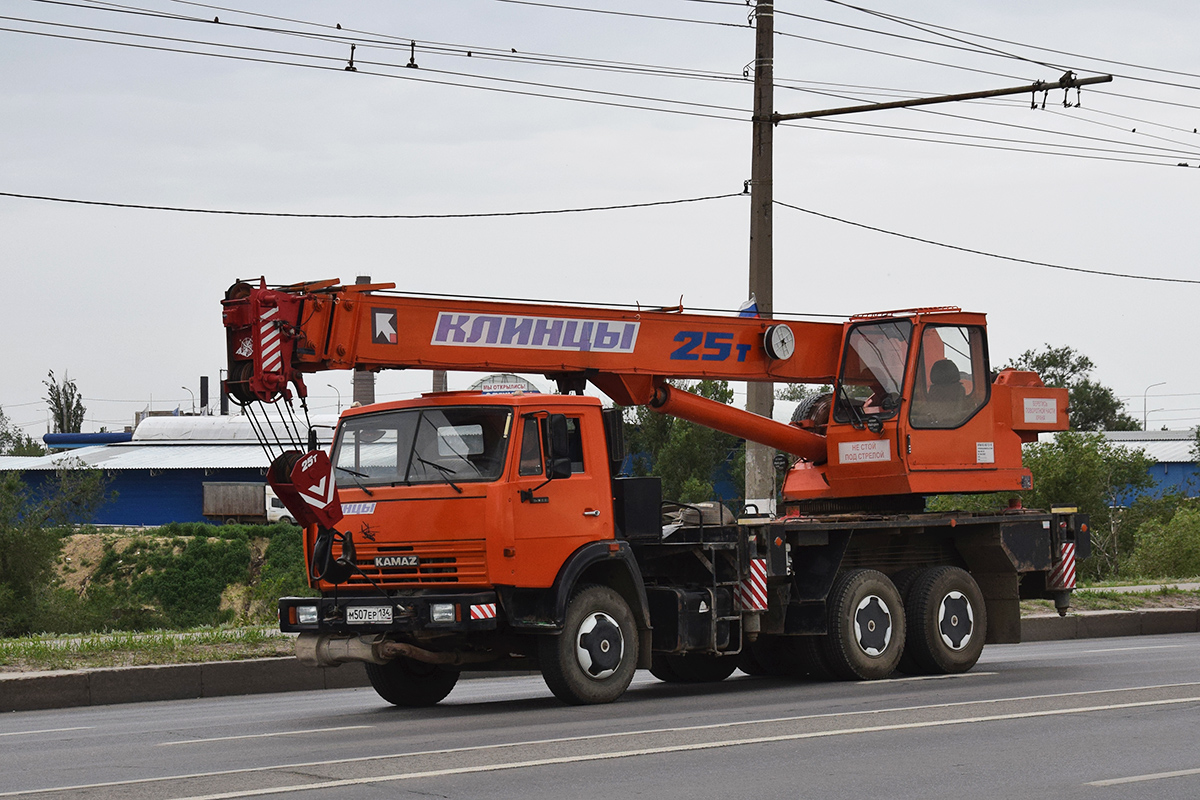 Волгоградская область, № М 507 ЕР 134 — КамАЗ-55111-15 [55111R]