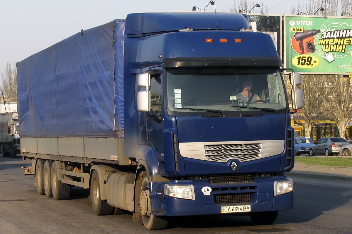 Черкасская область, № СА 6394 ВА — Renault Premium ('2006)