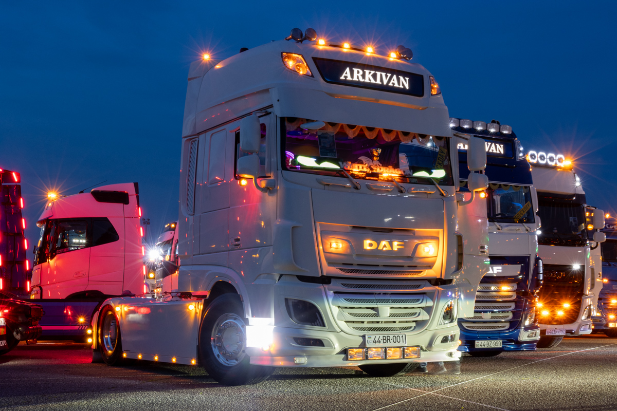 Азербайджан, № 44-BR-001 — DAF XF Euro6 FT; Московская область — Фестиваль TruckDay 2025