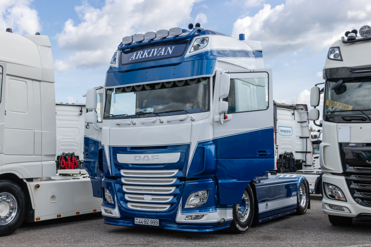 Азербайджан, № 44-BZ-999 — DAF XF Euro6 FT; Московская область — Фестиваль TruckDay 2025