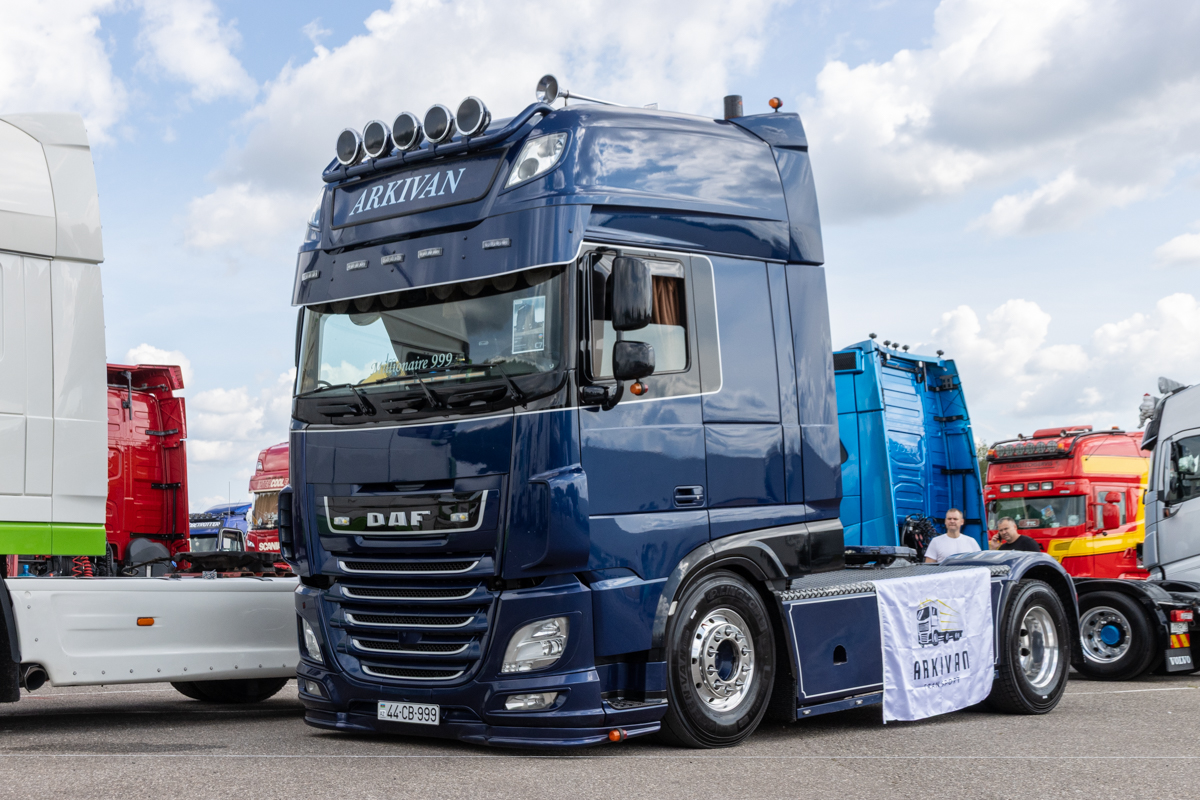 Азербайджан, № 44-CB-999 — DAF XF Euro6 FT; Московская область — Фестиваль TruckDay 2025
