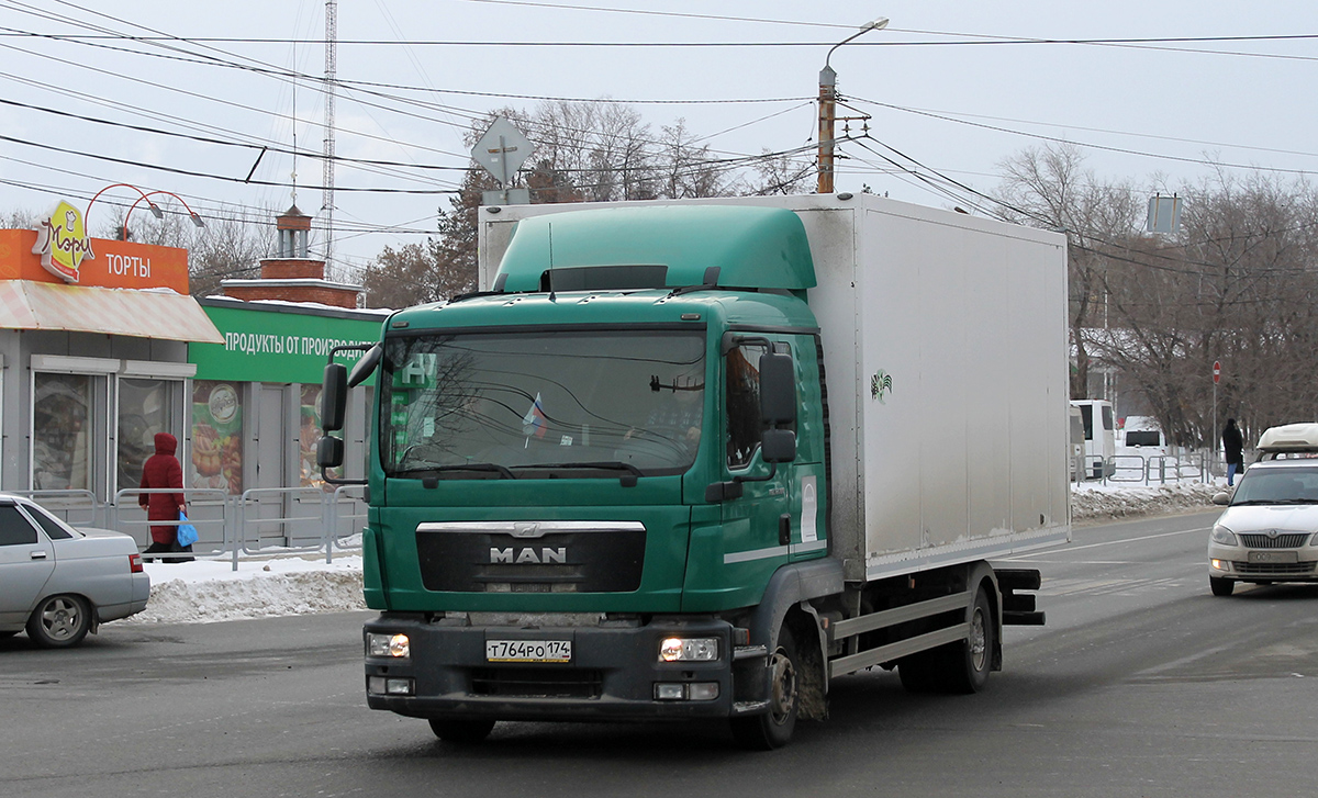Челябинская область, № Т 764 РО 174 — MAN TGL 12.180
