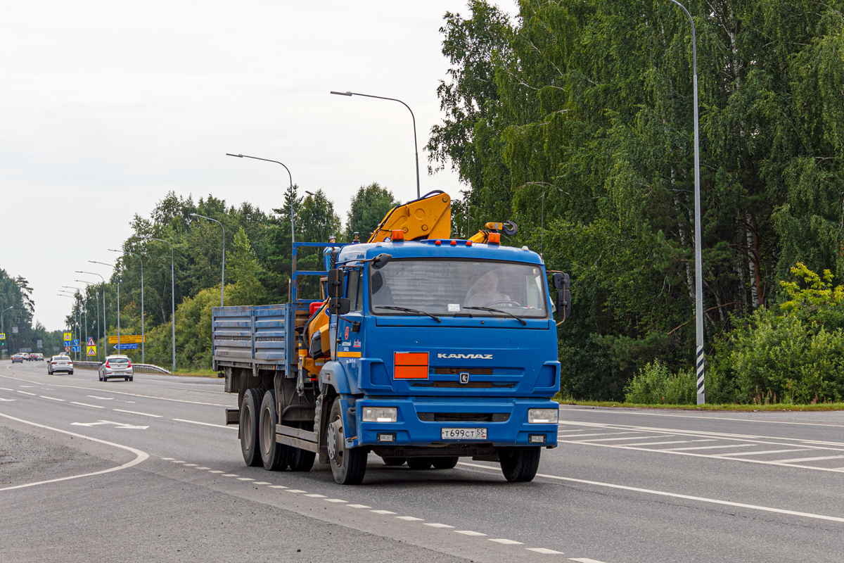 Тюменская область, № Т 699 СТ 55 — КамАЗ-65117-L4(19)